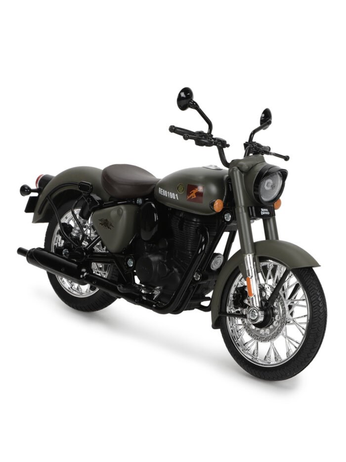 Royal Enfield 1:12 Scale Model, Classic 350 "Signals Marsh Grey" - Image 2