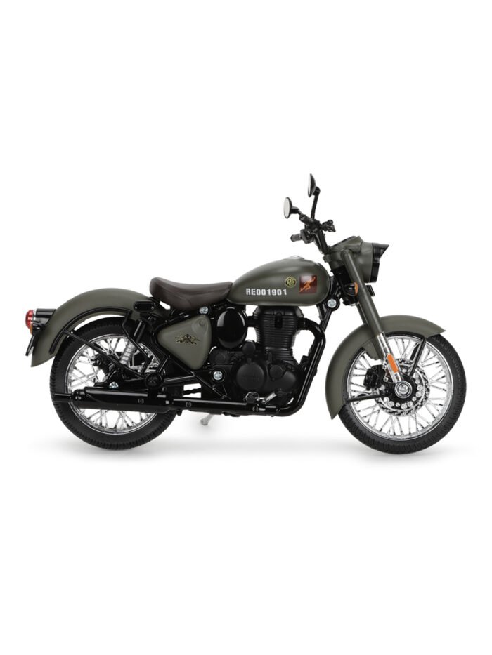 Royal Enfield 1:12 Scale Model, Classic 350 "Signals Marsh Grey"