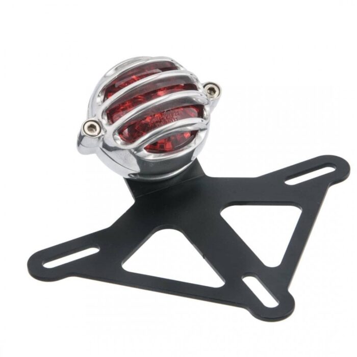 Motone License Plate Bracket, Round Light - Image 5