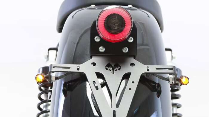 Hedgehog License Plate Holder and Tail Tidy Kit, Retro - Super Meteor 650 - Image 2
